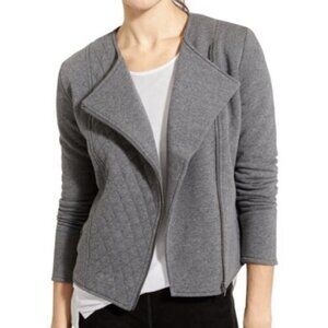 Athleta Belvedere Quilted Moto Jacket